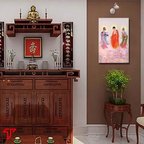 Tranh phật giáo tam thánh